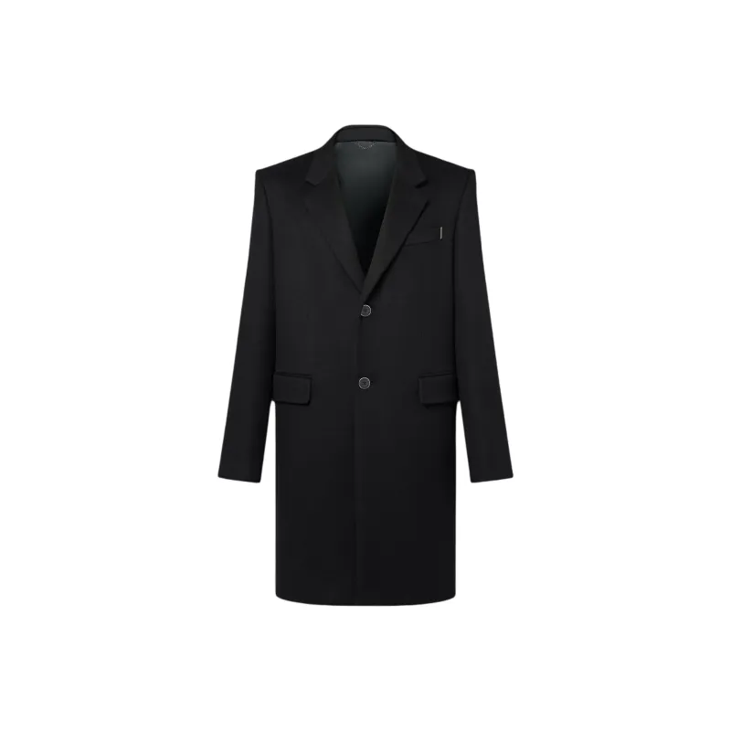 LOUIS VUITTON Single Breasted Tailored Cashmere Coat-0