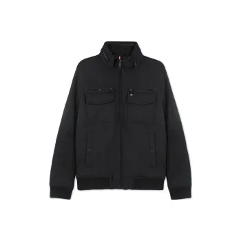 Tommy Hilfiger Puffer Jackets Men Black