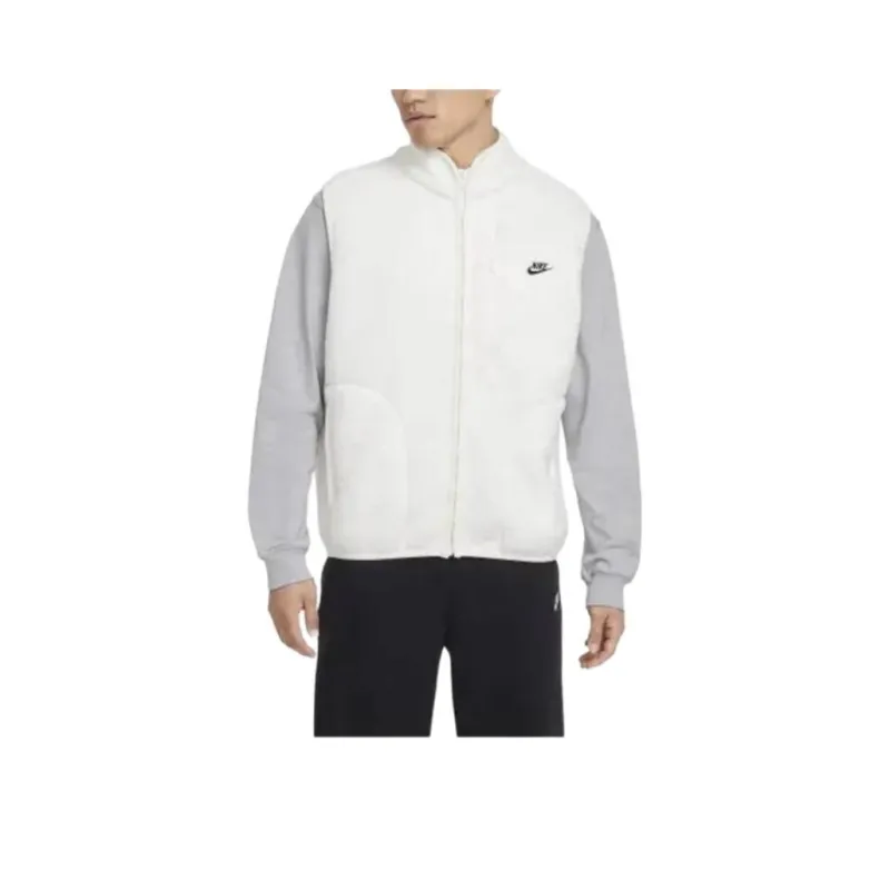 Nike Clothing Vests Men White-0