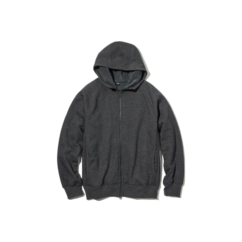 UNIQLO Puffer Jacket Unisex Dark Gray-0