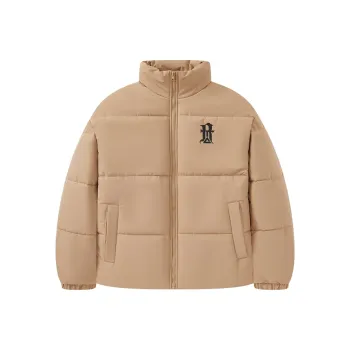 PEAK Puffer Jackets Unisex Wheat Khaki