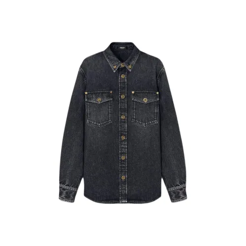 VERSACE JEANS Button Up Denim Shirt