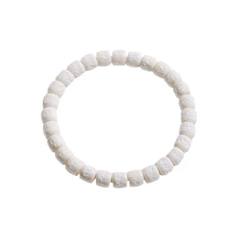Zhiyi White Jade Bodhi Bracelets Unisex-6