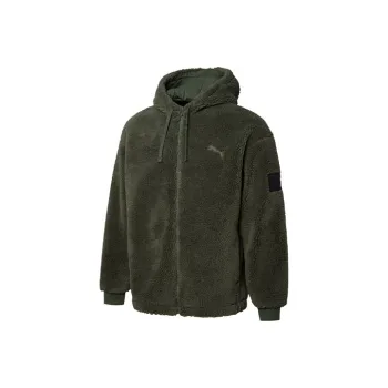 PUMA Velvet Jackets Men Jasper