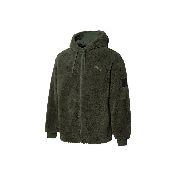 PUMA Velvet Jackets Men Jasper-0