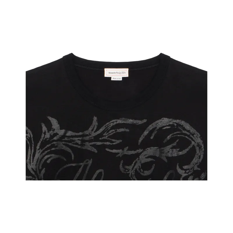 Alexander McQueen SS22 T Shirt Men's Black-7
