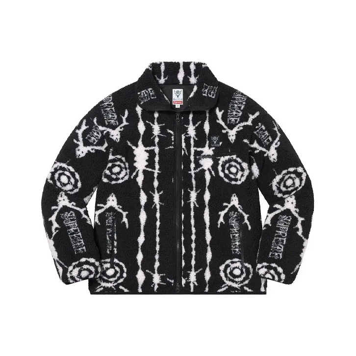 Supreme X SOUTH2 WEST8 Fleece Jacket-0