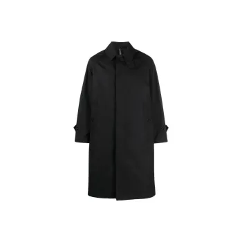 Mackintosh Gabardine Button-down Trench Coat