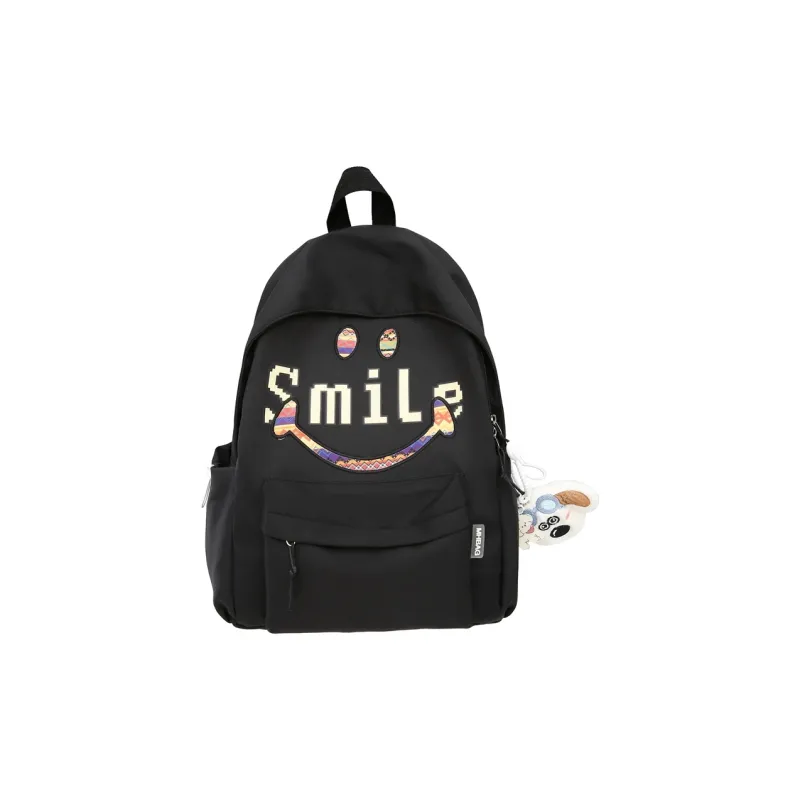 H YXIANG Nylon Backpack Regular Unisex Multicolor-1