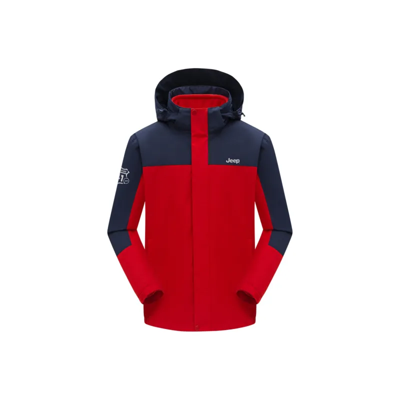 Jeep Windbreaker Jackets Unisex-1