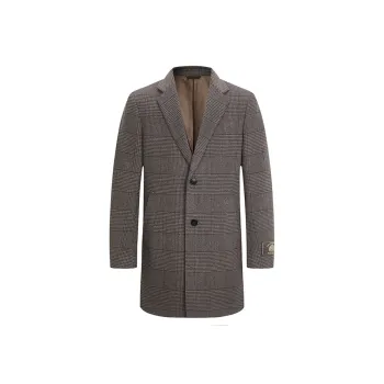 LONDA 1958 Coats Men Brown Plaid