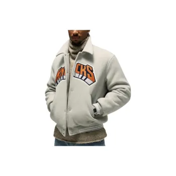 KITH X New York Knicks Empire Wool Coaches Jacket