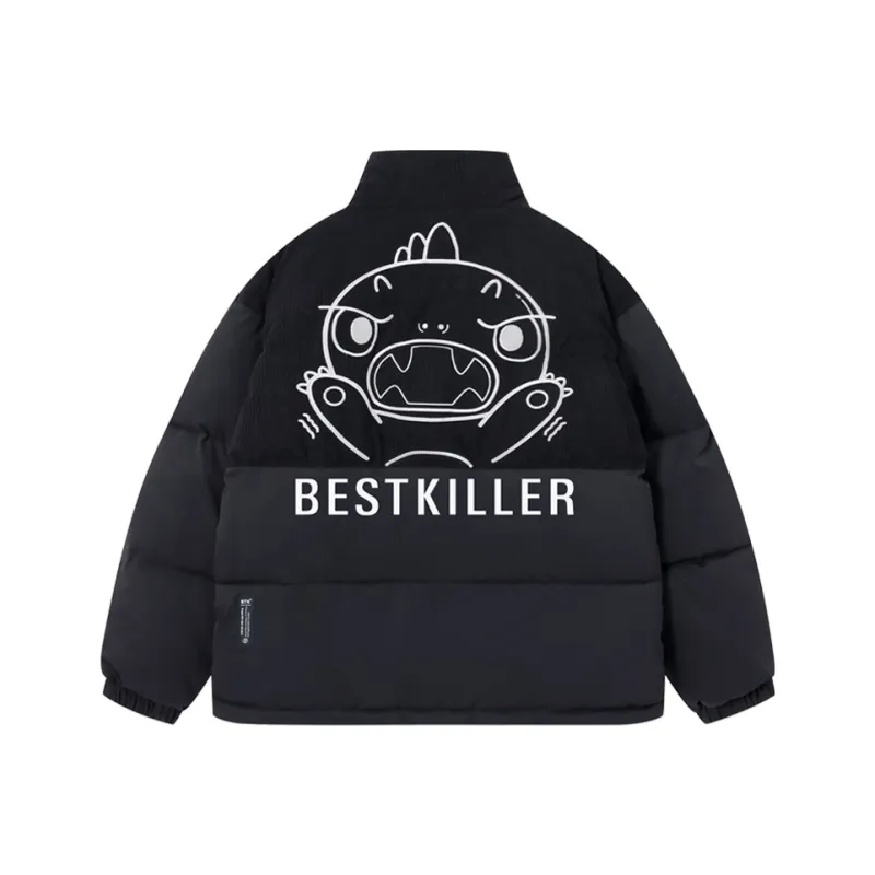 BTK Winter Puffer Jacket Coat Unisex-4