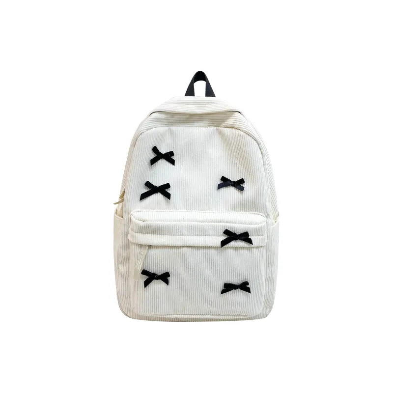 Alcohol Dragon Corduroy Backpack Women's Multicolor-18
