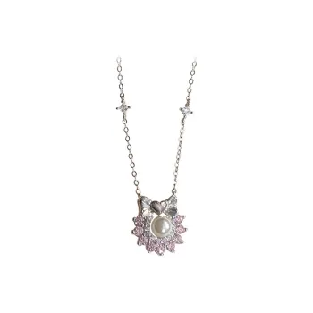 SGM 925 Sterling Silver Necklaces Women's