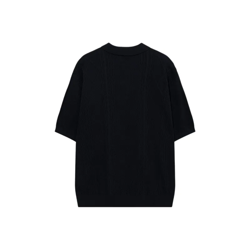 COVERNAT SS25 Polo Shirt Unisex Dark Marine Blue-1