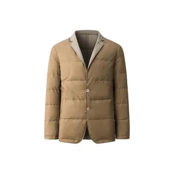 RARE Down Jackets Men Khaki