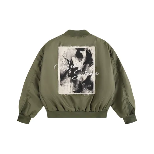reversible jacquard-knit bomber jacket