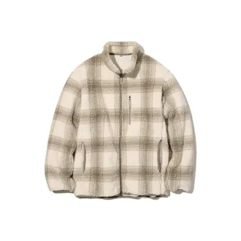 UNIQLO Velvet Jackets Men Beige