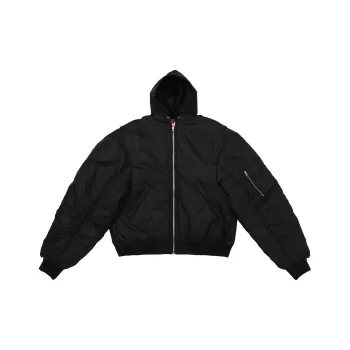 11ESTRANGER Puffer Jacket Unisex Black