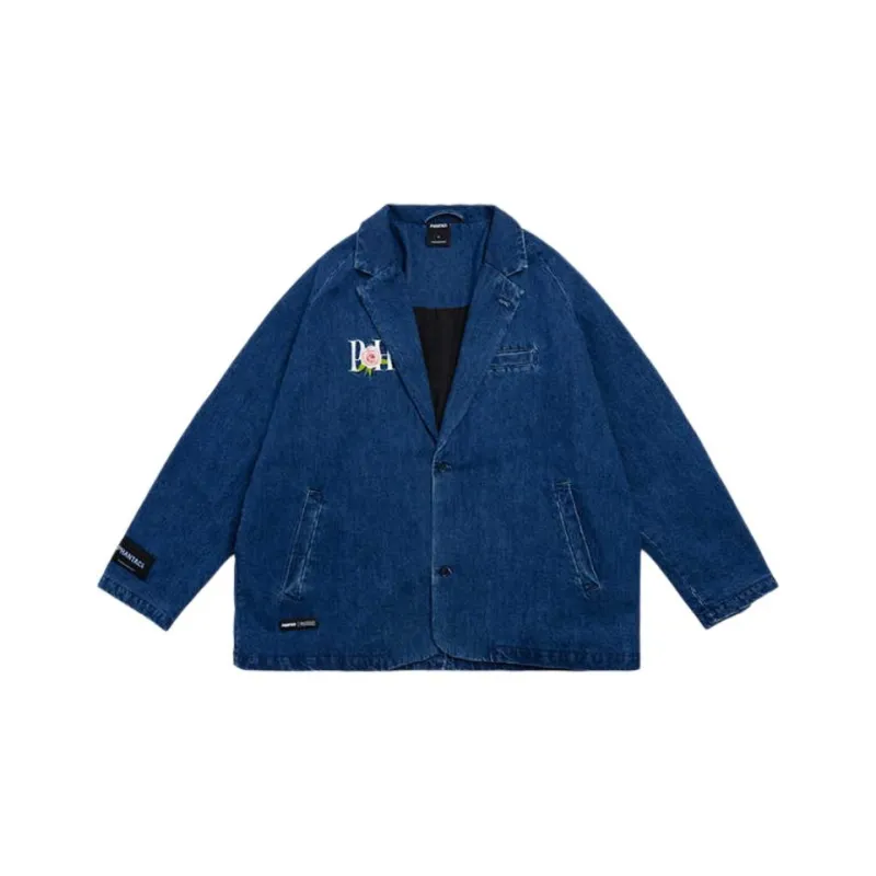 PHANTACI Business Suit Unisex Denim Blue-0