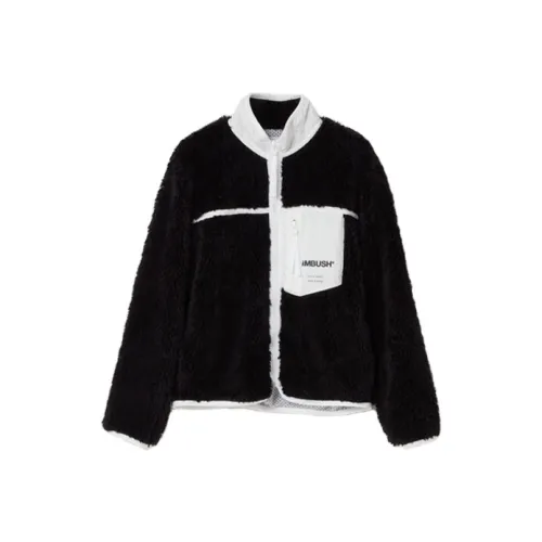 AMBUSH Velvet Jackets Unisex Black