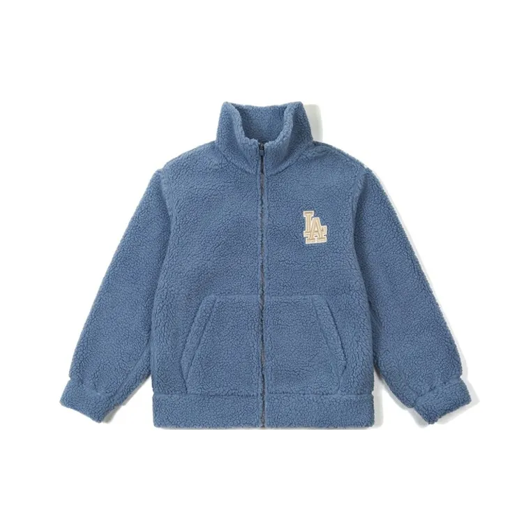 MLB Velvet Jackets Unisex Blue-0