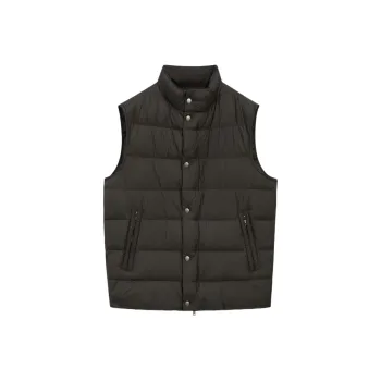Massimo Dutti Vest Men's Light Gray