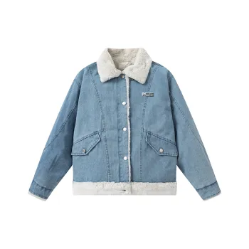 ICONS Lab Jackets & Coats Unisex Denim Blue