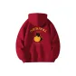 [Blockbuster Spring and Autumn Style]Wine Red (Ma Hug Orange Black Cat Chest Label _Ma Hug Orange Black Cat Back Label)