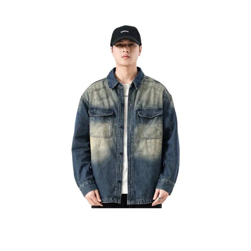 VALKOMM Denim Jacket Unisex Peacock Blue-0