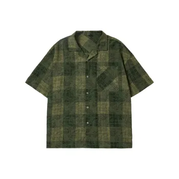 N MAX Shirt Unisex Bunched Green