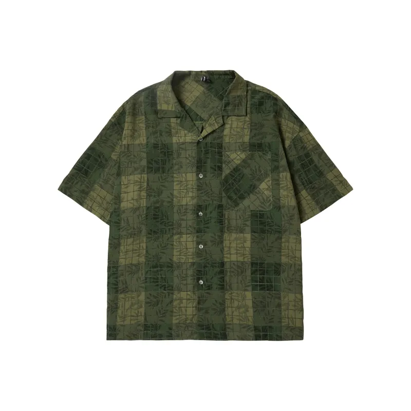 N MAX Shirt Unisex Bunched Green-0