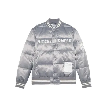 Mitchell & Ness Down Jacket Unisex Gray