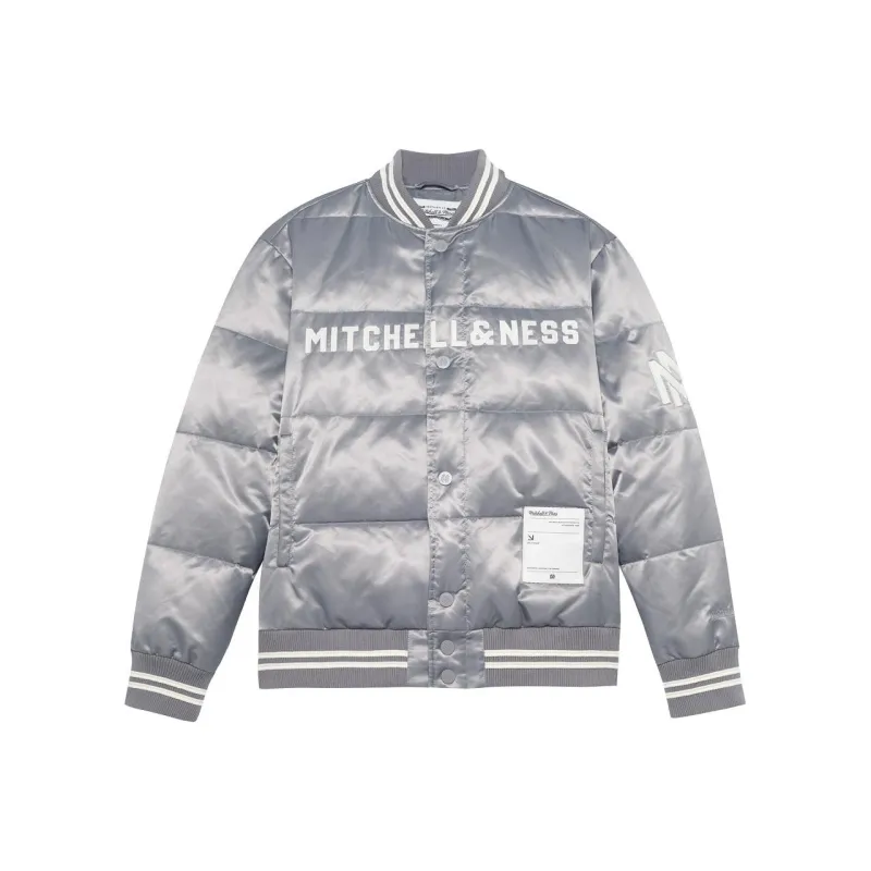 Mitchell & Ness Down Jacket Unisex Gray-0
