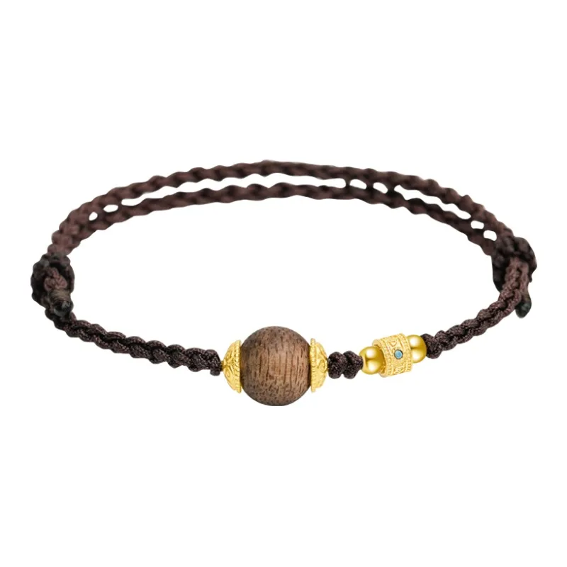 Moon Seal Hundred Rivers Fragrance Agarwood Bracelets Unisex-0