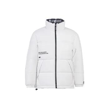 New Balance Down Jackets Unisex Ivory White