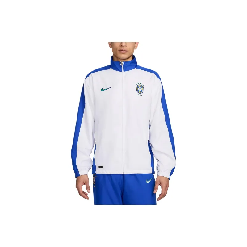 Nike Brazil 1998 Reissue Men's Nike Soccer Replica Track Jacket-0