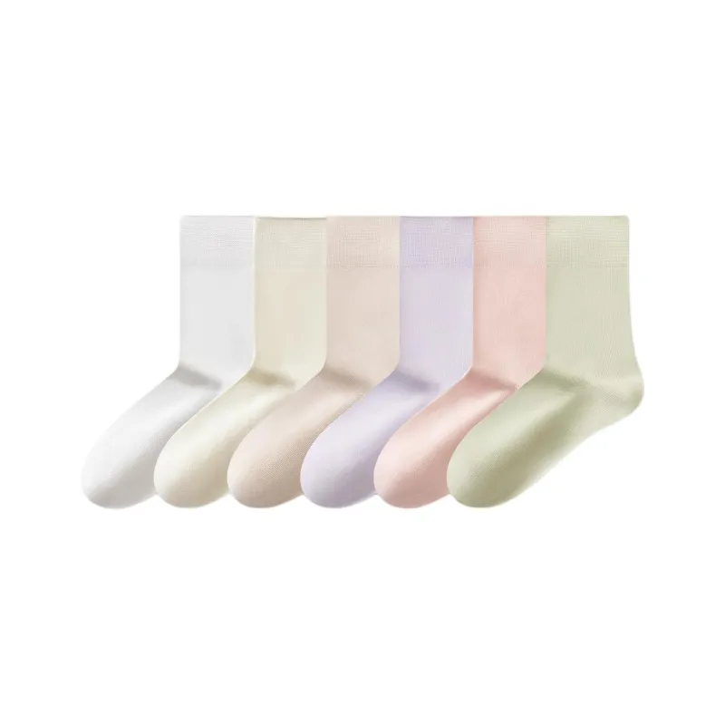 Temooues Mid Calf Socks Women's Combo Set-12