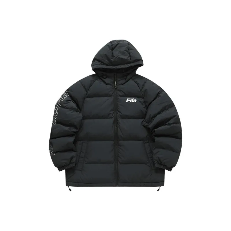 FILA FUSION QR Down Jacket Unisex Black-0
