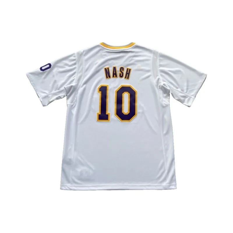 Adidas x NBA Los Angeles Lakers SWINGMAN Fan Edition Basketball Jersey Unisex White-1