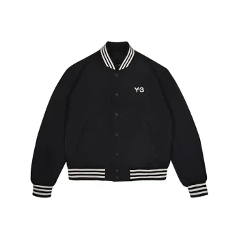 Y-3 Baseball Jerseys Unisex Black
