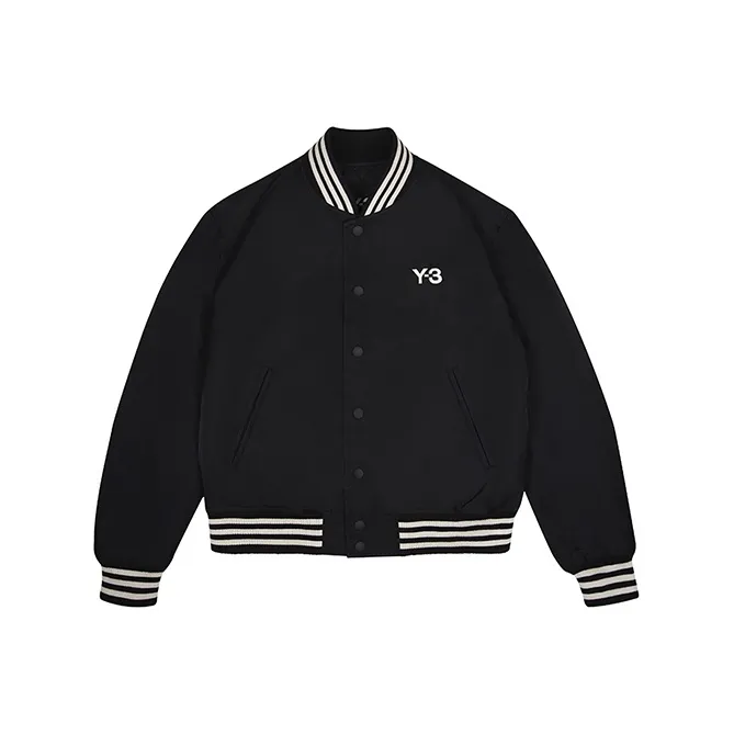 Y-3 Baseball Jerseys Unisex Black-0