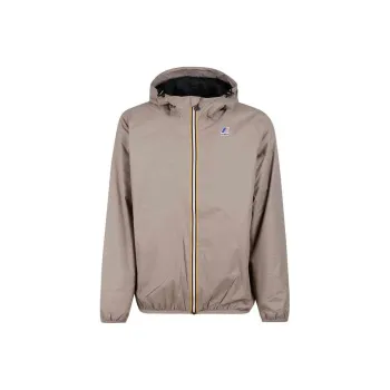 K WAY Logo print Hooded Jacket
