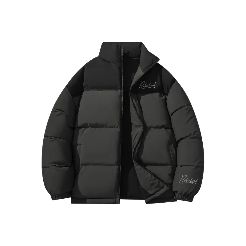 ROBINHOOD Down Jacket Unisex Black-8