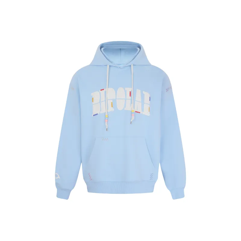 BIPOLAR Sweatshirt Unisex Light Heather Gray Black Blue-8