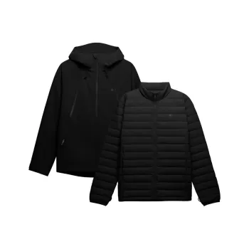 Bananain Waterproof And Windproof To Keep Warm Windbreaker Jacket Men's