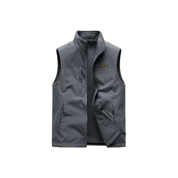 PIERRE CARDIN Vest Men's Dark Gray