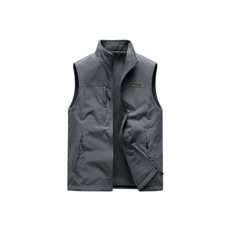 PIERRE CARDIN Vest Men's Dark Gray-0