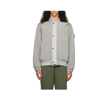 STONE ISLAND Jackets Coats Men's Light Gray